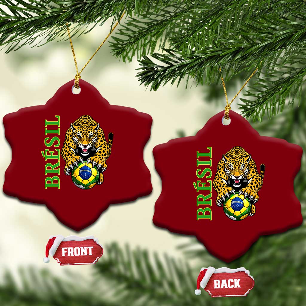 Brazil Soccer Jaguar Ceramic Ornament Football Supporter Gift TS12 Print Your Wear