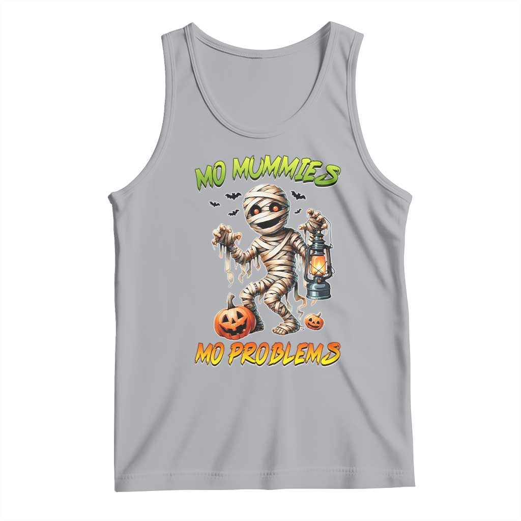 Halloween Mummy Tank Top Funny Mo Mummies Mo Problems TS12 Athletic Heather Print Your Wear