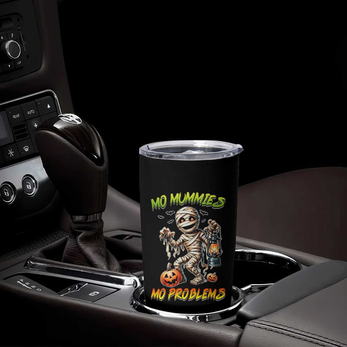 Halloween Mummy Tumbler Cup Funny Mo Mummies Mo Problems TS12 Print Your Wear
