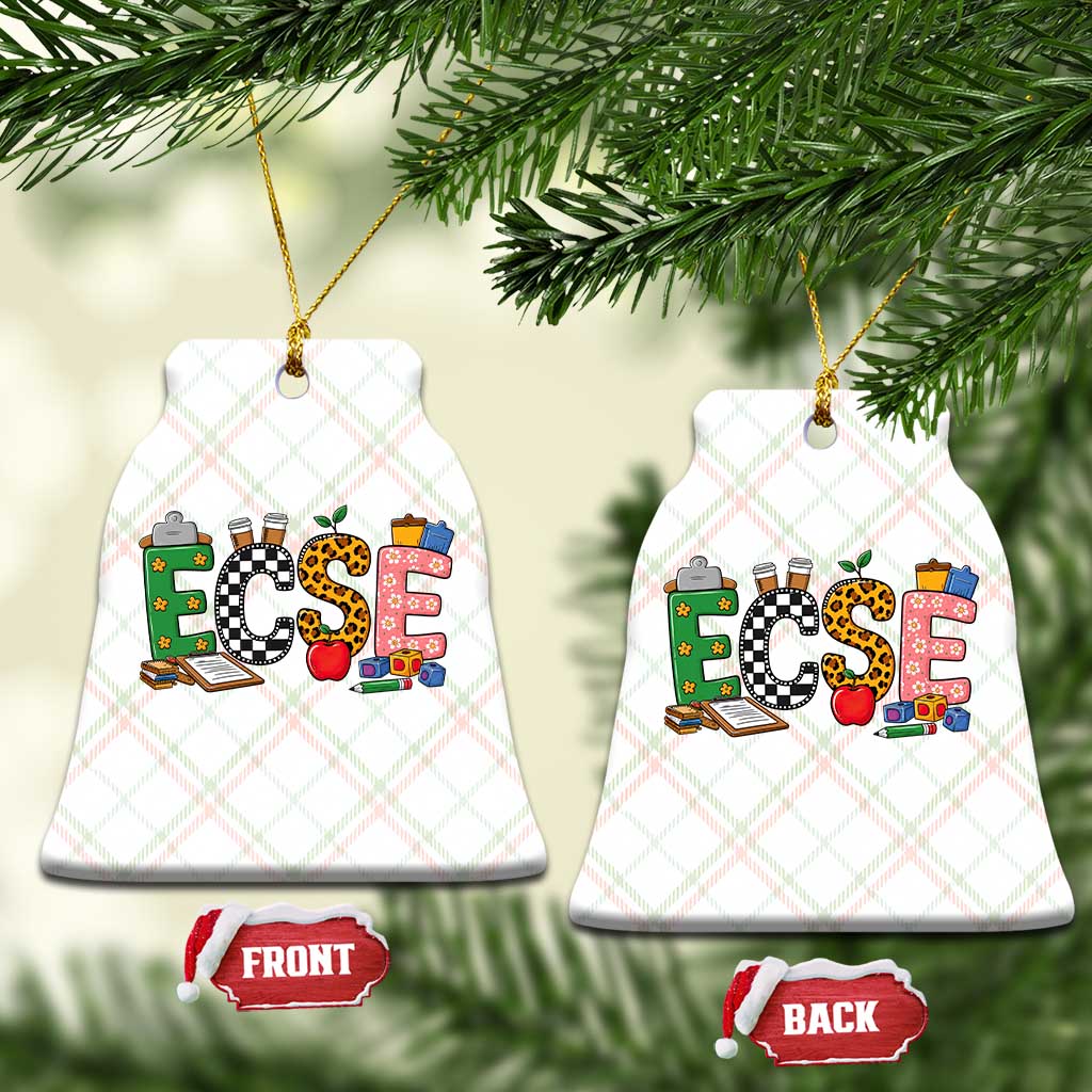 Early Childhood Special Education Teacher Ceramic Ornament ECSE Life TS12 Print Your Wear