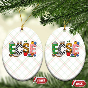 Early Childhood Special Education Teacher Ceramic Ornament ECSE Life TS12 Print Your Wear