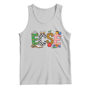 Early Childhood Special Education Teacher Tank Top ECSE Life TS12 Ash Print Your Wear