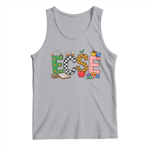 Early Childhood Special Education Teacher Tank Top ECSE Life TS12 Athletic Heather Print Your Wear
