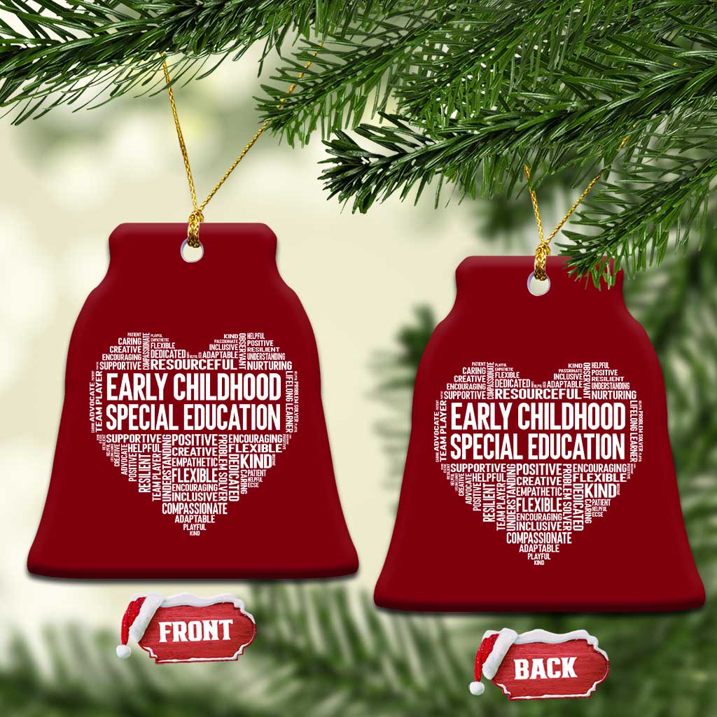 Early Childhood Special Education Teacher Ceramic Ornament Caring Compassionate Kindness TS12 Print Your Wear
