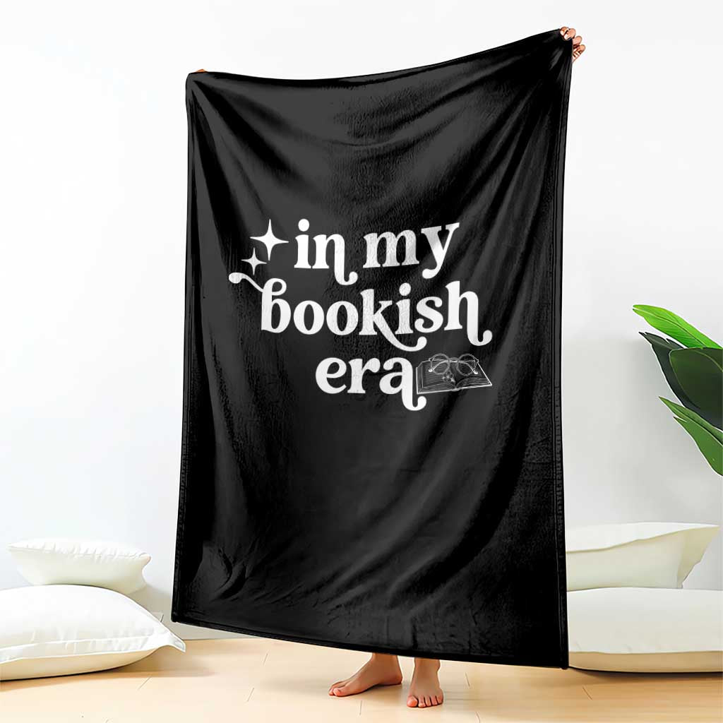 In My Bookish Era Reading Gift Throw Blanket Book Lover TS12 Print Your Wear