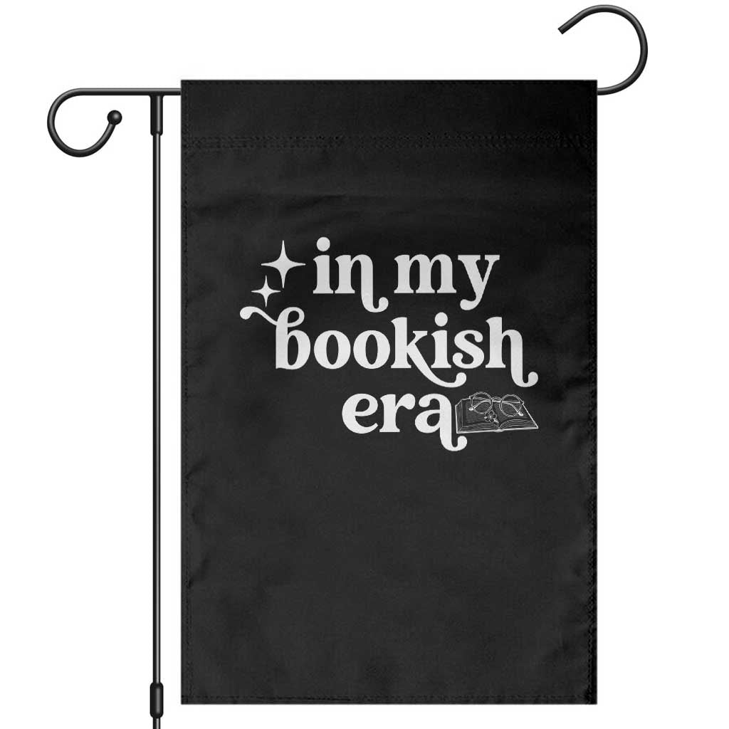 In My Bookish Era Reading Gift Garden Flag Book Lover TS12 Black Print Your Wear