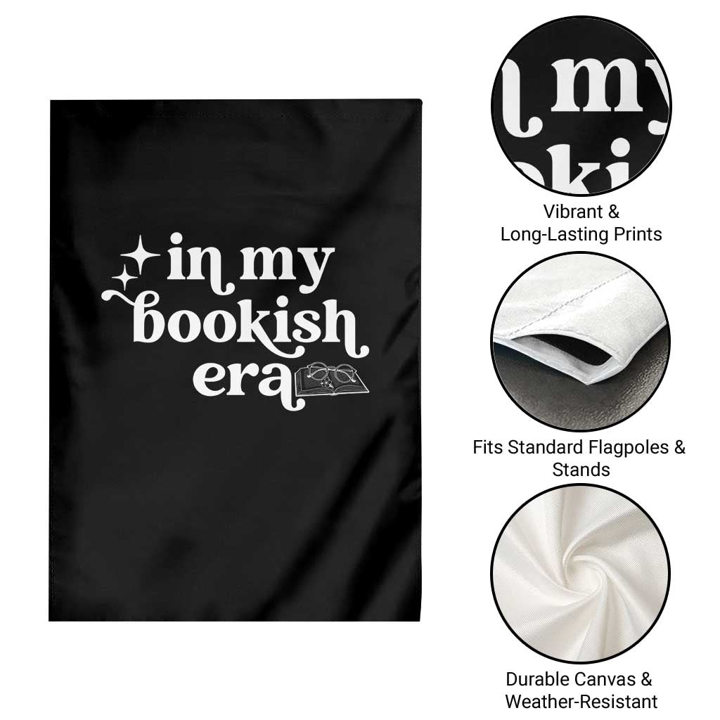 In My Bookish Era Reading Gift Garden Flag Book Lover TS12 Print Your Wear