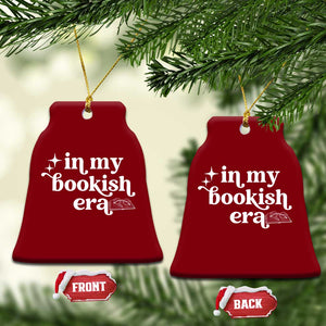 In My Bookish Era Reading Gift Ceramic Ornament Book Lover TS12 Print Your Wear