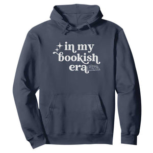 In My Bookish Era Reading Gift Hoodie Book Lover TS12 Navy Print Your Wear