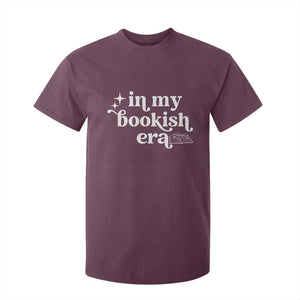 In My Bookish Era Reading Gift T Shirt For Kid Book Lover TS12 Maroon Print Your Wear