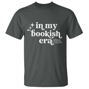 In My Bookish Era Reading Gift T Shirt Book Lover TS12 Dark Heather Print Your Wear