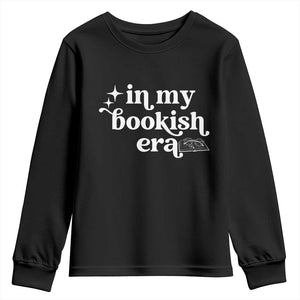 In My Bookish Era Reading Gift Youth Sweatshirt Book Lover TS12 Black Print Your Wear