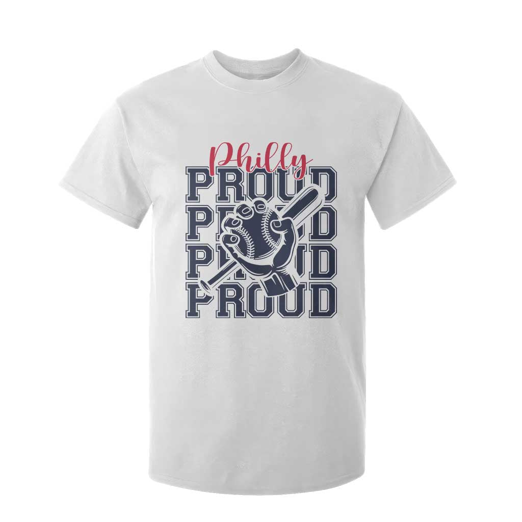 Baseball Lover T Shirt For Kid Philly Baseball Spirit Proud Fan Sport Humor Gift TS12 White Print Your Wear
