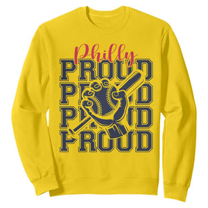 Baseball Lover Sweatshirt Philly Baseball Spirit Proud Fan Sport Humor Gift TS12 Daisy Print Your Wear