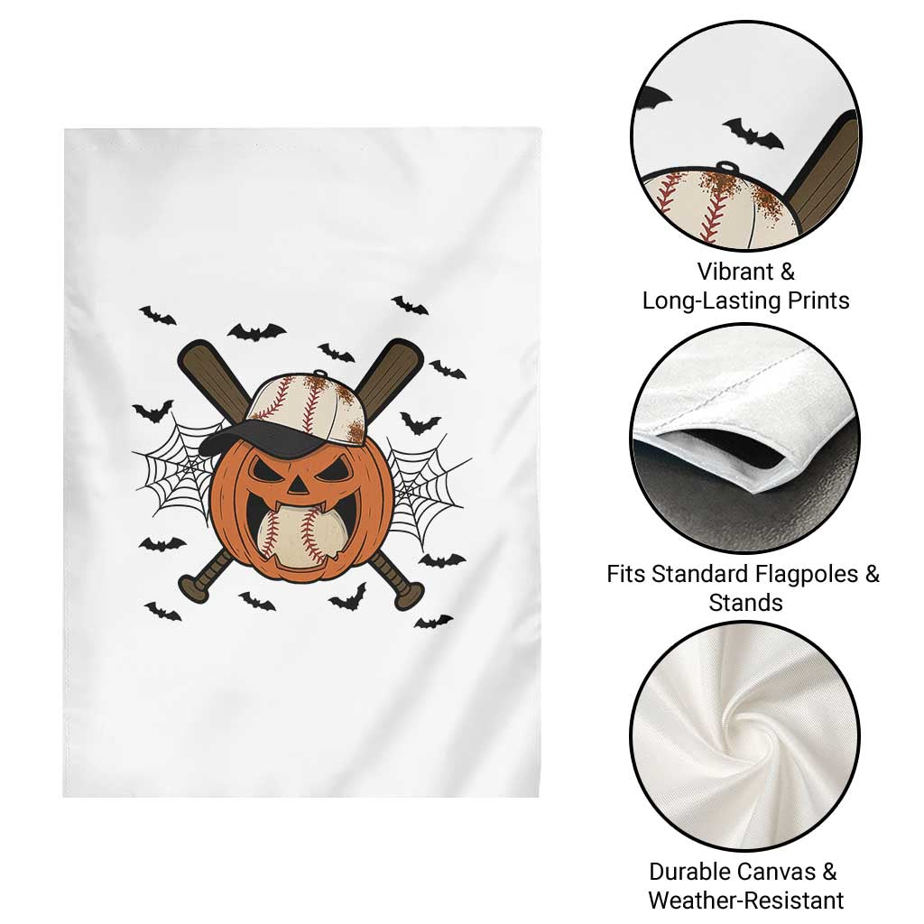 Creepy Jack O Lantern Baseball Garden Flag Halloween Gift TS12 Print Your Wear