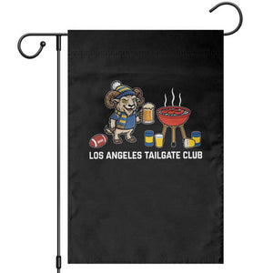 Funny Los Angeles Tailgate Club Garden Flag Game Day BBQ Ram Fan TS12 Black Print Your Wear