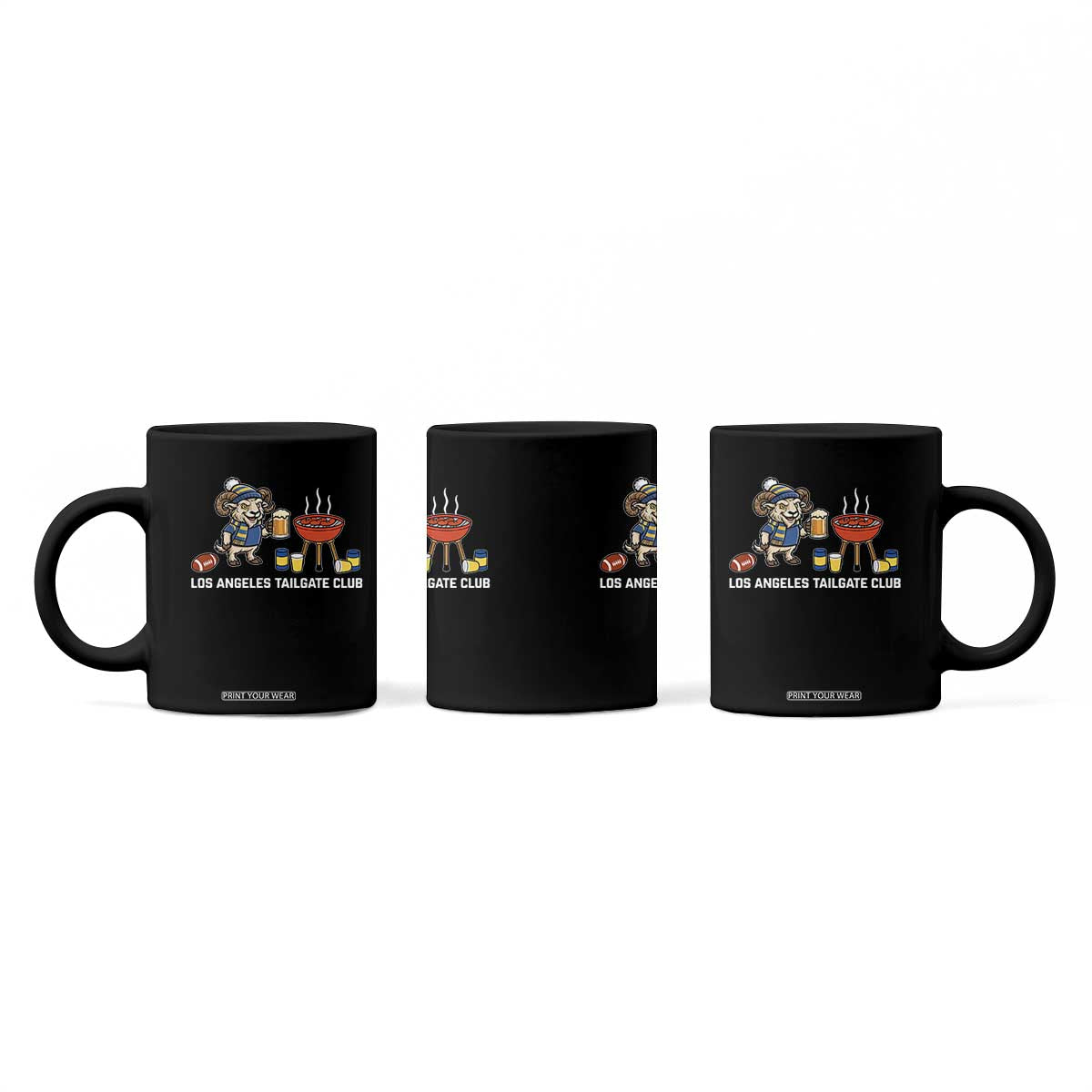 Funny Los Angeles Tailgate Club Coffee Mug Game Day BBQ Ram Fan TS12 Print Your Wear