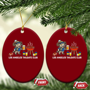 Funny Los Angeles Tailgate Club Ceramic Ornament Game Day BBQ Ram Fan TS12 Print Your Wear