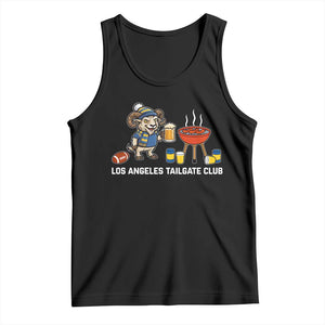 Funny Los Angeles Tailgate Club Tank Top Game Day BBQ Ram Fan TS12 Black Print Your Wear