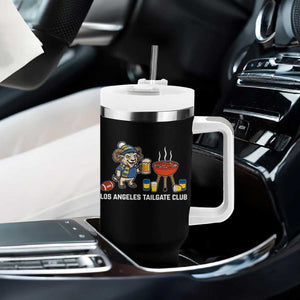 Funny Los Angeles Tailgate Club Tumbler With Handle Game Day BBQ Ram Fan TS12 Print Your Wear