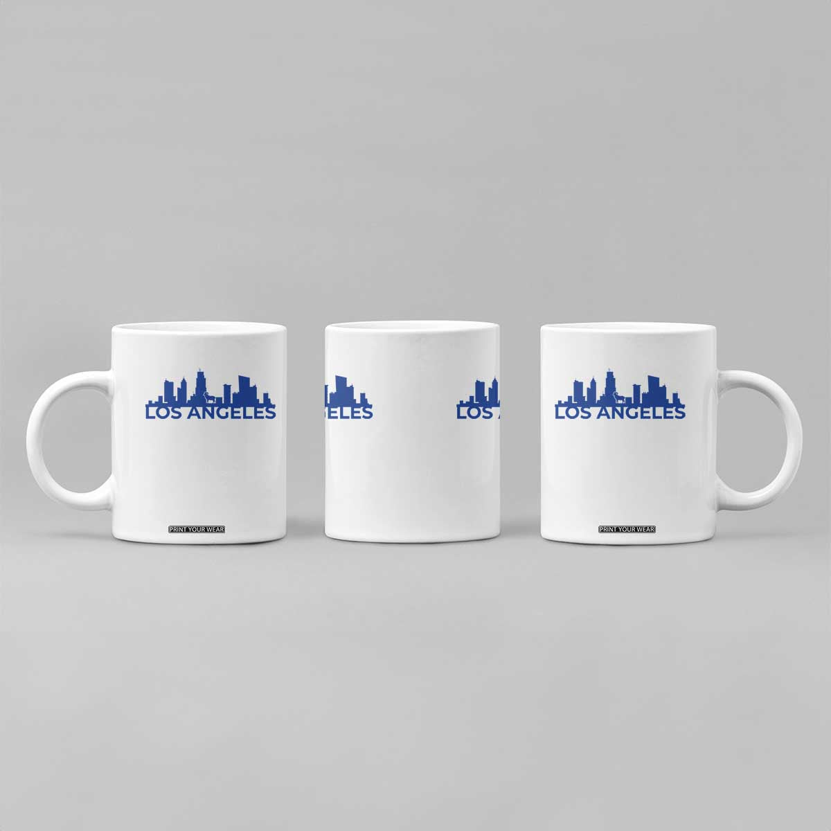 Vintage Los Angeles Skyline Ram Fan Coffee Mug Football Lover Gift TS12 Print Your Wear