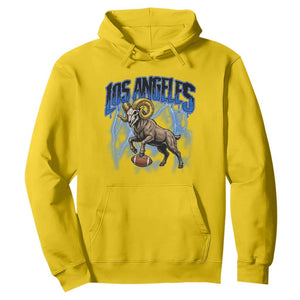 Gothic Lightning Ram Skull Hoodie Game Day Sports Fan Gift TS12 Daisy Print Your Wear