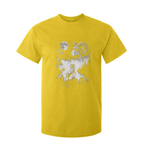 Cool Ram Wearing Sunglasses Moon Nature Vintage Graphic T Shirt For Kid TS12 Daisy Print Your Wear