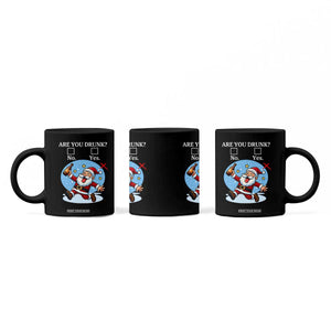 Funny Christmas Drinking Coffee Mug Are you Drunk Santa TS12 Print Your Wear
