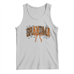 Halloween Grandma Tank Top Funny Spooky Coquette Bow Autumn Party Gift