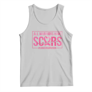 Breast Cancer Fighter Support Tank Top All Warriors Have Scars