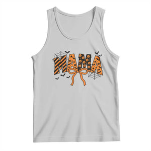 Halloween Mama Tank Top Funny Spooky Coquette Bow Autumn Party