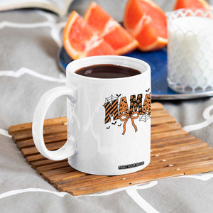 Halloween Mama Coffee Mug Funny Spooky Coquette Bow Autumn Party
