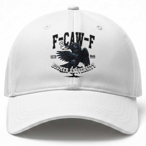 F Caw F Baseball Cap Baby Boomer University Funny Gift TS12 Print Your Wear
