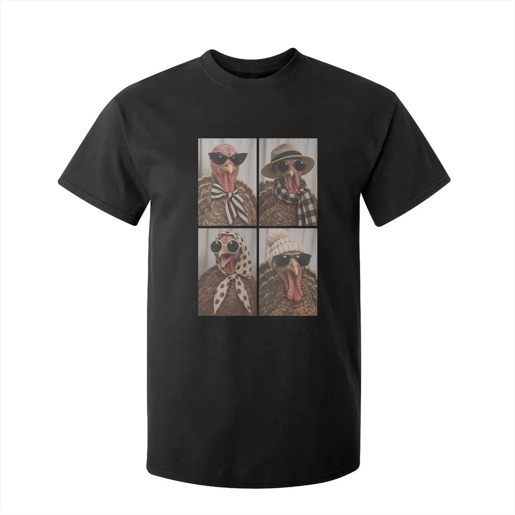 Funny Turkey Thanksgiving Selfie T Shirt For Kid Festive Holiday Season Humor