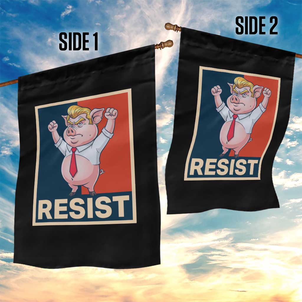 Funny Freedom Pig Resistance Movement Political Satire Meme Gift Garden Flag TS12 Print Your Wear
