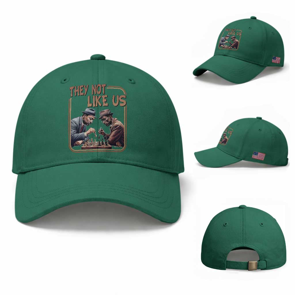 MLK And Malcolm X Baseball Cap They Not Like Us Revolutionary Leaders TS12 Baseball Cap Universal Fit Irish Green Print Your Wear