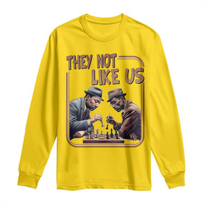 MLK And Malcolm X Long Sleeve Shirt They Not Like Us Revolutionary Leaders TS12 Daisy Print Your Wear