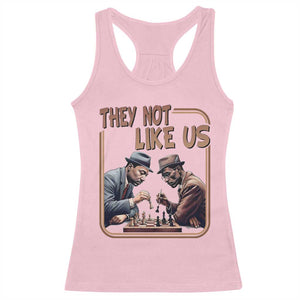 MLK And Malcolm X Racerback Tank Top They Not Like Us Revolutionary Leaders TS12 Light Pink Print Your Wear