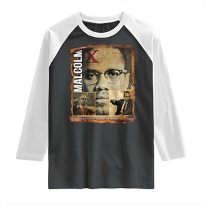 Education Is The Passport To The Future Raglan Shirt Malcolm X Quote TS12 Black White Print Your Wear