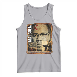 Education Is The Passport To The Future Tank Top Malcolm X Quote TS12 Athletic Heather Print Your Wear