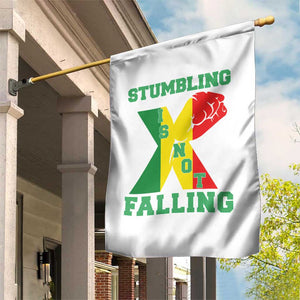 Stumbling Is Not Falling Garden Flag African American Black History Month TS12 Print Your Wear