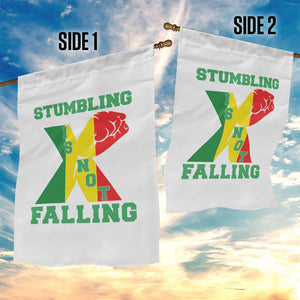Stumbling Is Not Falling Garden Flag African American Black History Month TS12 Print Your Wear