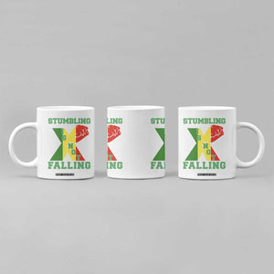 Stumbling Is Not Falling Coffee Mug African American Black History Month TS12 Print Your Wear