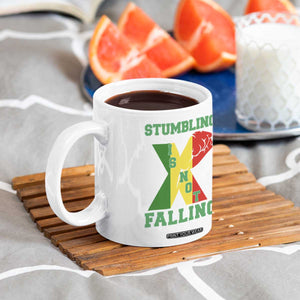 Stumbling Is Not Falling Coffee Mug African American Black History Month TS12 Print Your Wear
