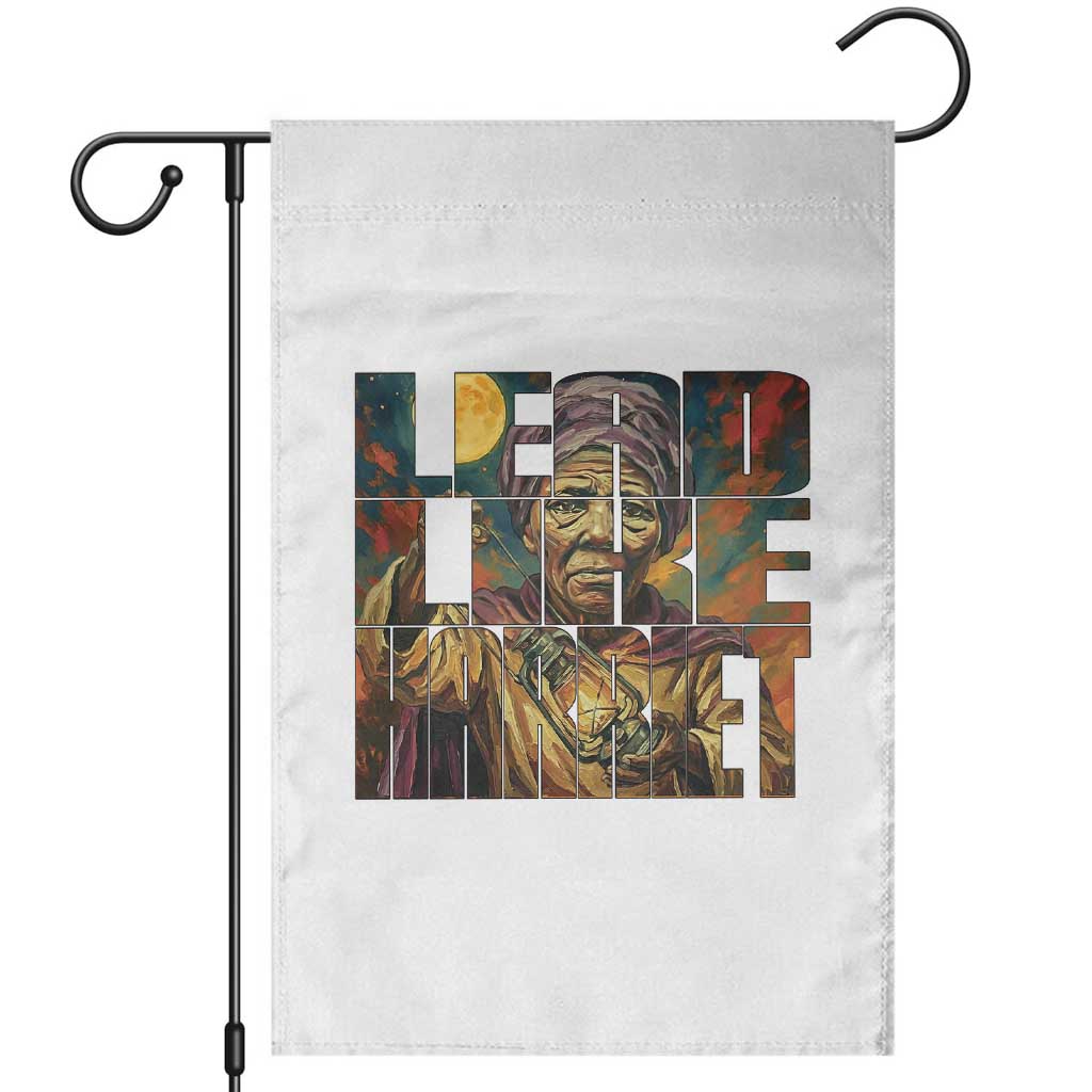 Lead Like Harriet Garden Flag Black Women Leadership Quote TS12 Black Print Your Wear