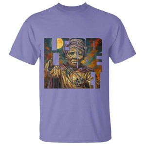 Lead Like Harriet T Shirt Black Women Leadership Quote TS12 Violet Print Your Wear