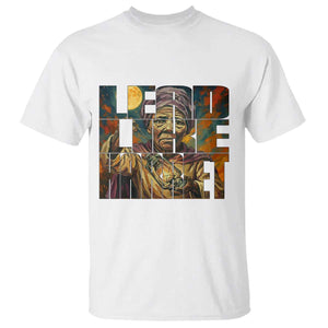 Lead Like Harriet T Shirt Black Women Leadership Quote TS12 White Print Your Wear