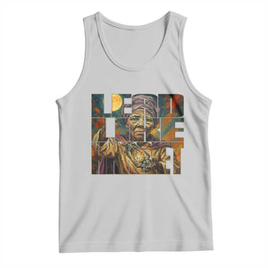 Lead Like Harriet Tank Top Black Women Leadership Quote TS12 Ash Print Your Wear