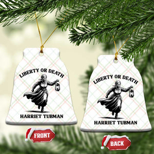 Liberty Or Death Ceramic Ornament Harriet Tubman Quote TS12 Print Your Wear