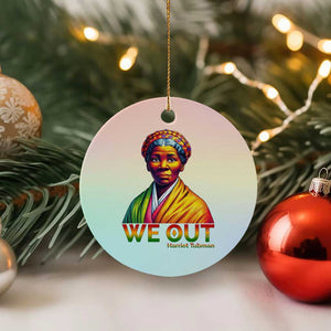Harriet Tubman We Out Ceramic Ornament Female Empowerment History Gift TS12 1pc Pastel Print Your Wear